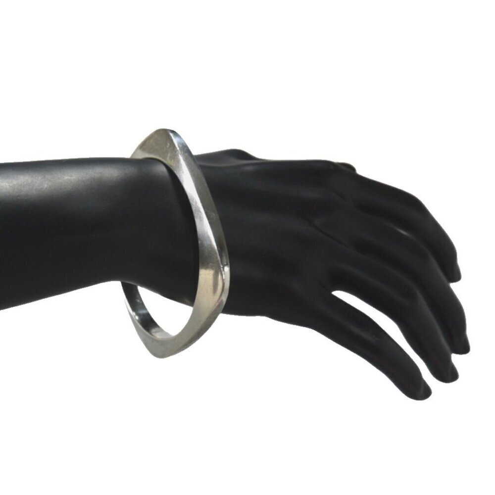SUSANNA CRUZ 925 silver square shape bangle bracelet 35.29g Mexico